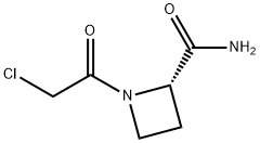 2-Azetidinecarboxamide, 1-(chloroacetyl)-, (2S)- (9CI) 结构式