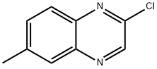 Quinoxaline,  2-chloro-6-methyl- 化学構造式