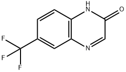 6-三氟甲基喹噁啉-2-酮, 55687-18-8, 结构式