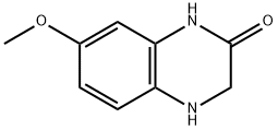 7-甲氧基-3,4-二氢喹喔啉-2(1H)-酮 结构式