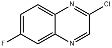 2-CHLORO-6-FLUOROQUINOXALINE Structure