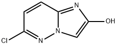 6-クロロイミダゾ[1,2-B]ピリダジン-2-オール 化学構造式