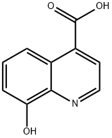 8-hydroxyquinoline-4-carboxylic acid Structure