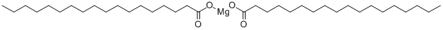 二ステアリン酸マグネシウム 化学構造式