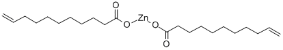 十一烯酸锌,557-08-4,结构式