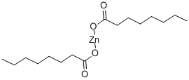 辛酸锌盐,557-09-5,结构式