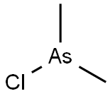 chlorodimethylarsine Structure