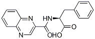3-Phenyl-N-(2-quinoxalinylcarbonyl)-L-alanine 结构式