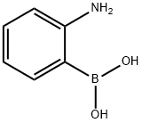 (2-アミノフェニル)ボロン酸 化学構造式