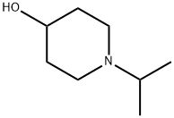 1-(1-メチルエチル)ピペリジン-4-オール 化学構造式