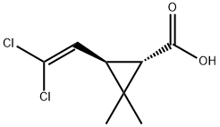 1S-trans-Permethrinic acid Struktur