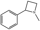 1-Methyl-2-phenylazetidine Struktur