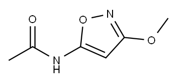 Acetamide, N-(3-methoxy-5-isoxazolyl)- (9CI) Structure