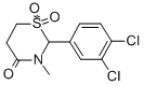 二氯嗪酮, 5571-97-1, 结构式