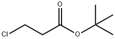 3-クロロプロパン酸T-ブチル 化学構造式