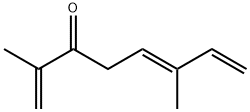 (E)-2,6-Dimethyl-1,5,7-octatrien-3-one 结构式