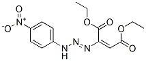 (E)-2-[3-(4-Nitrophenyl)-1-triazeno]-2-butenedioic acid diethyl ester|