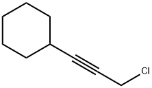 3-クロロ-1-シクロヘキシル-1-プロピン 化学構造式