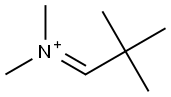 N-(2,2-ジメチルプロピリデン)-N-メチルメタンアミニウム 化学構造式