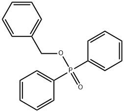 Diphenylphosphinic acid benzyl ester Struktur