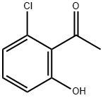 1-(2-クロロ-6-ヒドロキシフェニル)エタノン 化学構造式