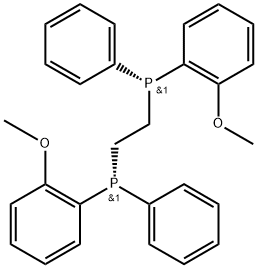 (R,R)-1,2-ビス[(2-メトキシフェニル)フェニルホスフィノ]エタン