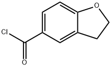2,3-DIHYDRO-1-BENZOFURAN-5-CARBONYL CHLORIDE Struktur