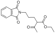 2-(3-N-フタルイミドプロピル)アセト酢酸エチル 化学構造式
