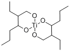 四(2-乙基-1,3-己二醇)合钛, 5575-43-9, 结构式