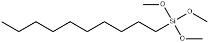 N-DECYLTRIMETHOXYSILANE Structure