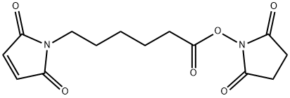N-Succinimidyl 6-maleimidohexanoate Struktur