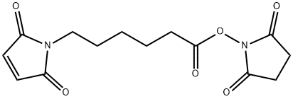 N-Succinimidyl 6-maleimidohexanoate Structure