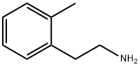 2-メチルフェネチルアミン 化学構造式
