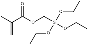 METHACRYLOXYMETHYLTRIETHOXYSILANE Structure