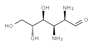 2,3-diamino-2,3-dideoxyglucose Structure