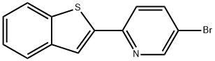 2-(2'-benzo[b]thienyl)-5-bromopyridine Struktur