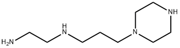 1,2-Ethanediamine,N-[3-(1-piperazinyl)propyl]-(9CI) 结构式