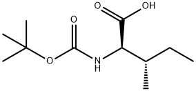 BOC-D-ALLO-ILE-OH Structure