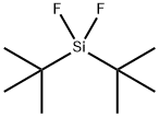 di-t-butyldifluorosilane Struktur