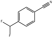 4-(Difluoromethyl)benzonitrile 化学構造式