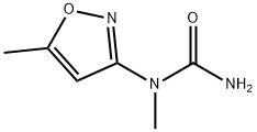 Urea, N-methyl-N-(5-methyl-3-isoxazolyl)- (9CI) Struktur