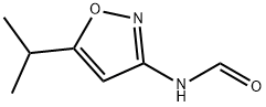 Formamide, N-[5-(1-methylethyl)-3-isoxazolyl]- (9CI) Structure