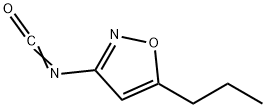 Isoxazole, 3-isocyanato-5-propyl- (9CI) Structure