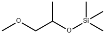 (1-甲氧基-2-丙氧基)三甲基硅烷 结构式
