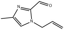 1H-Imidazole-2-carboxaldehyde, 4-methyl-1-(2-propenyl)- (9CI) 结构式