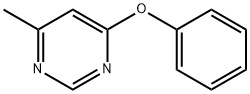 6-甲基-4-苯氧基嘧啶, 55849-46-2, 结构式