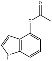 4-アセトキシ-1H-インドール 化学構造式