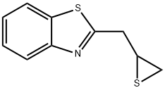 Benzothiazole, 2-(thiiranylmethyl)- (9CI),55850-18-5,结构式