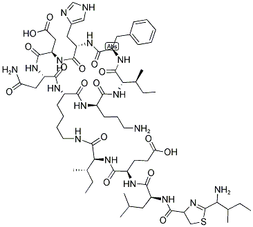 BACITRACIN METHYLENE DISALICYLATE, 55852-84-1, 结构式