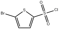 5-Bromothiophenesulfonyl chloride Struktur